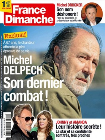 France Dimanche Couverture Delpech